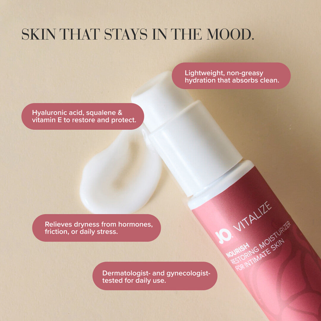 Intimcreme JO Vitalize Nourish mit Hyaluron 60 ml – Ansicht 3