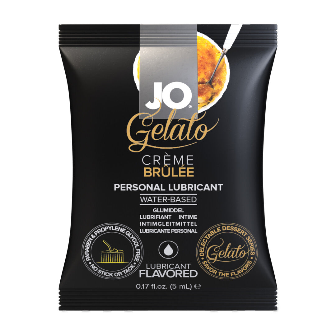 Gleitgel JO Gelato Creme Brulee mit Geschmack Sachet 5 ml