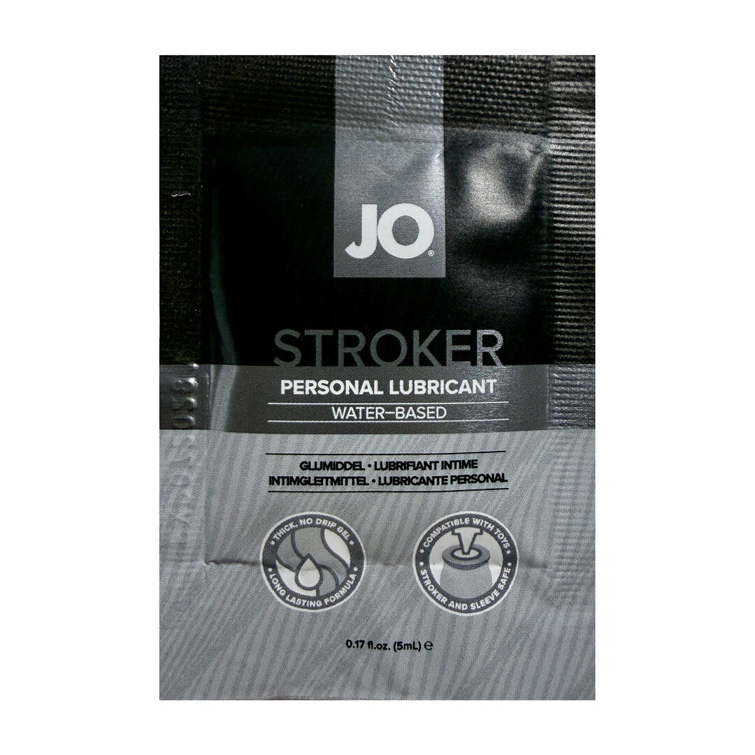 Gleitgel JO Stroker duftfrei auf Wasserbasis Sachet 5 ml