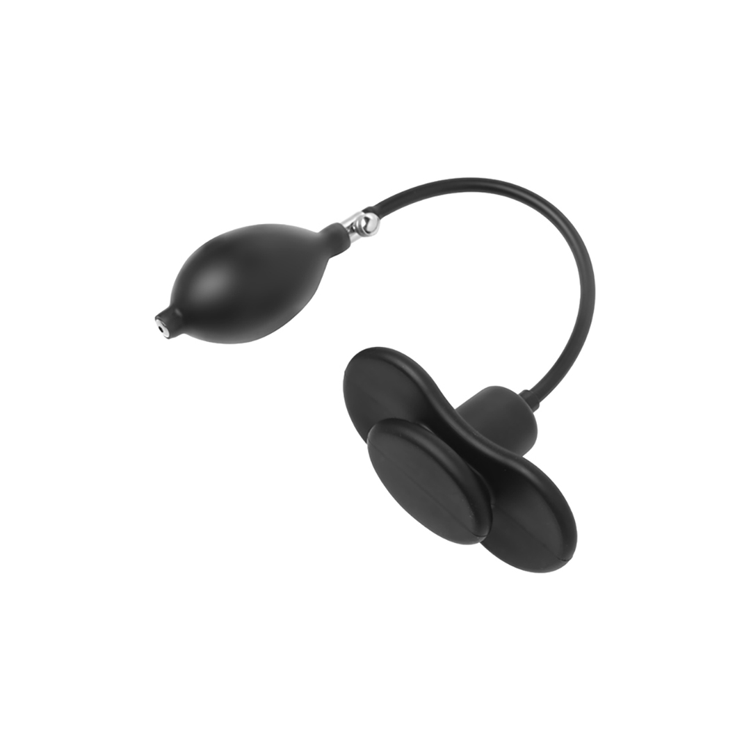 Knebel Inhibitor aufblasbar Schwarz 40,6 cm
