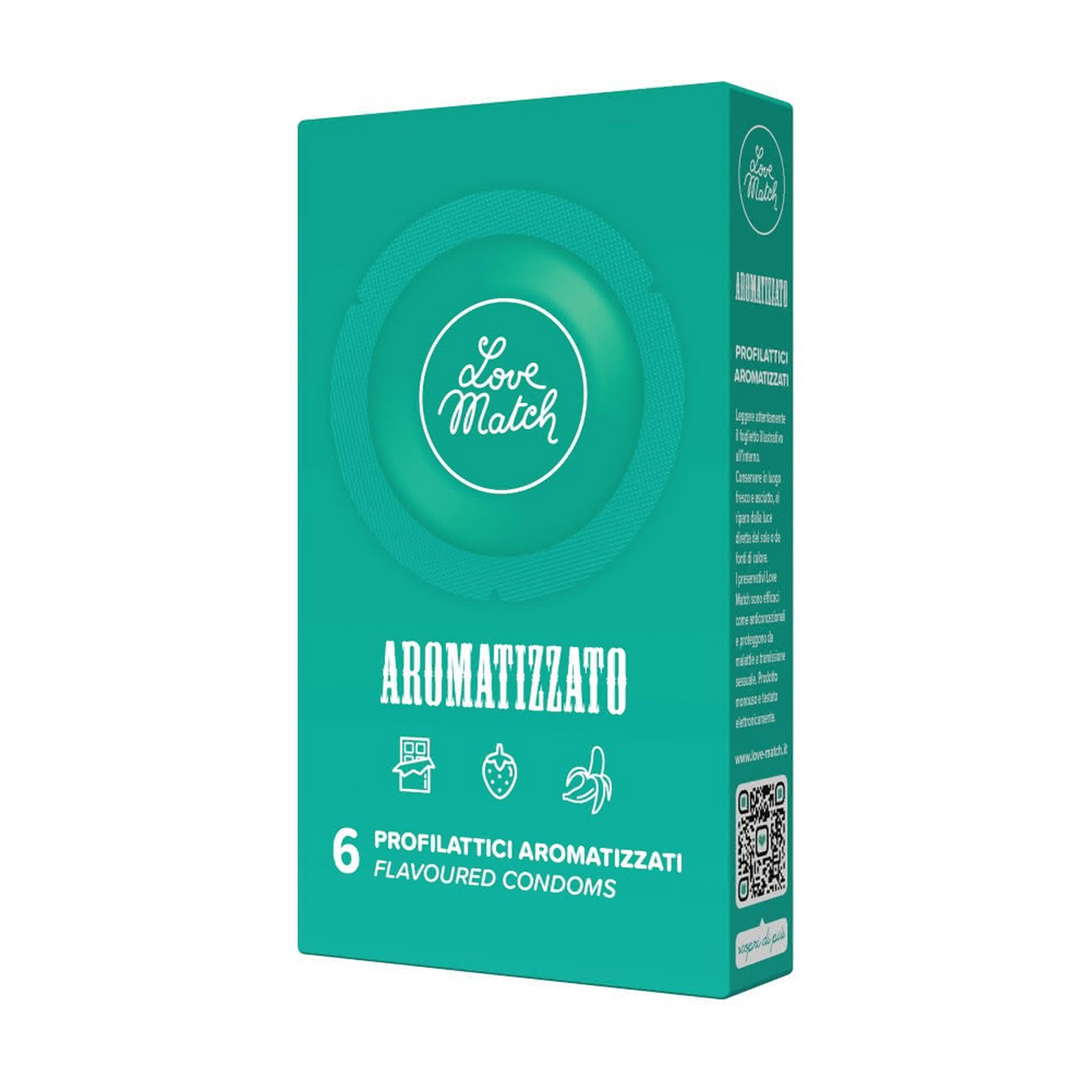 Kondome Aromatizzato aromatisiert 6 Stück