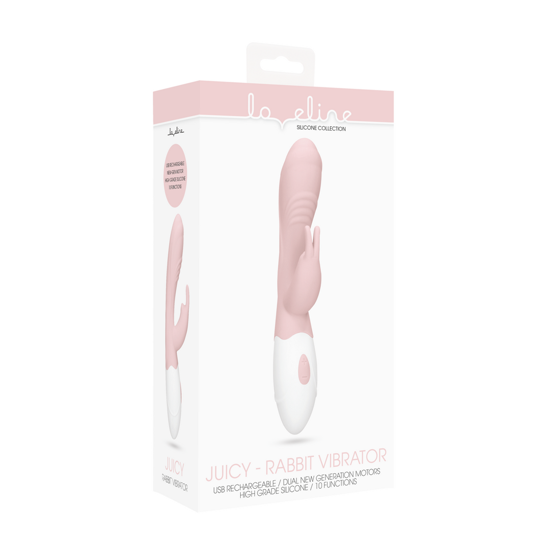 Rabbit-Vibrator Juicy Pink 19,5 x Ø 3,3 cm