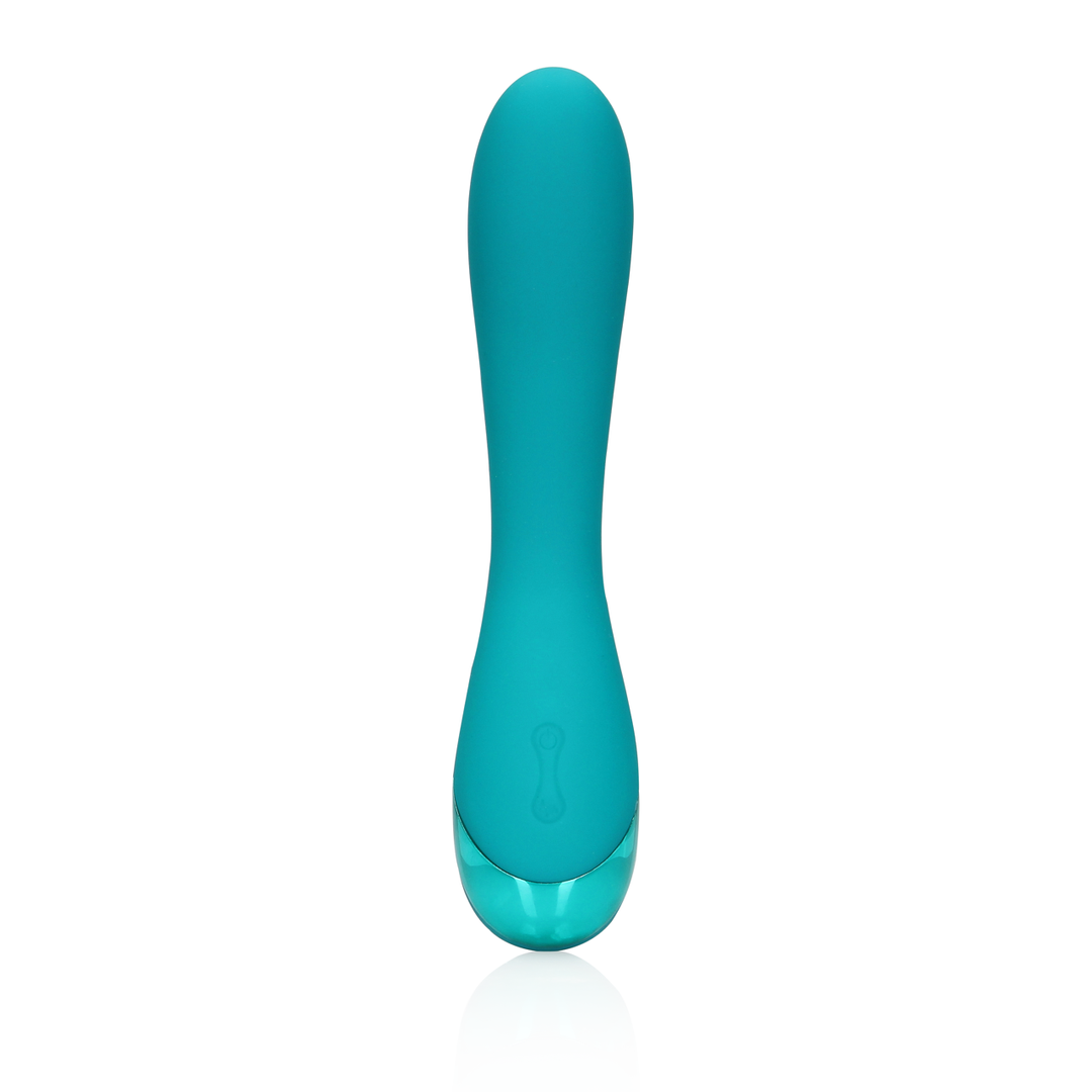 G-Punkt-Vibrator Silikon glatt Blau 14 x Ø 3,5 cm