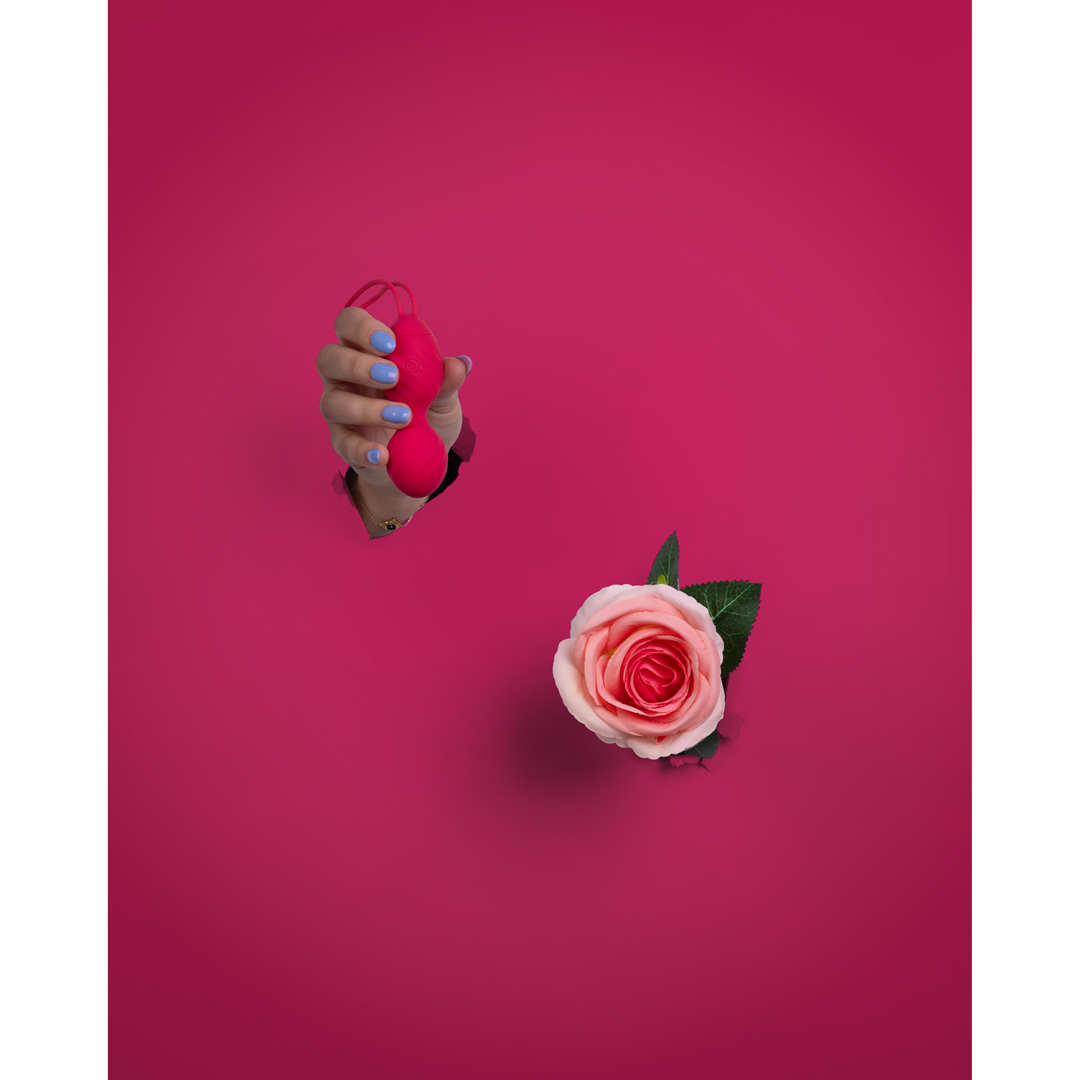 Vibro-Ei mit Fernbedienung Pink 10,1 x Ø 3,4 cm