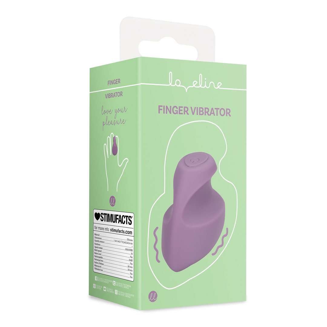 Finger-Vibrator Mystic Purple 3,5 cm