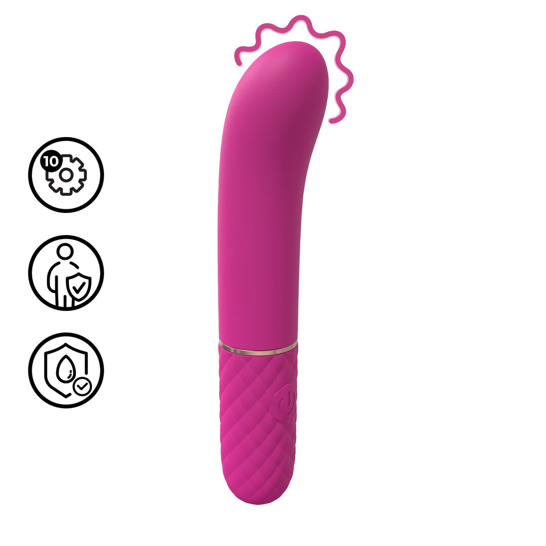 G-Punkt-Vibrator Mini Pink 11,9 x Ø 2,1 cm
