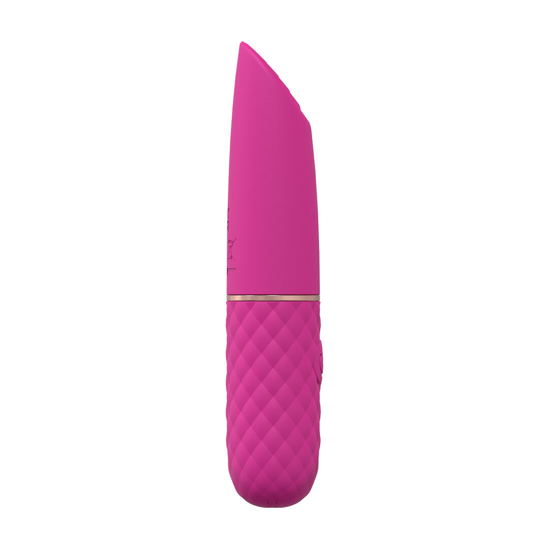 Mini-Vibrator Lippenstift Pink 10,6 x Ø 2,1 cm