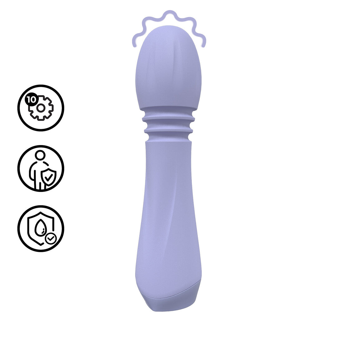 Massagestab Mini flexibel Lavendel 11,9 x Ø 2,6 cm