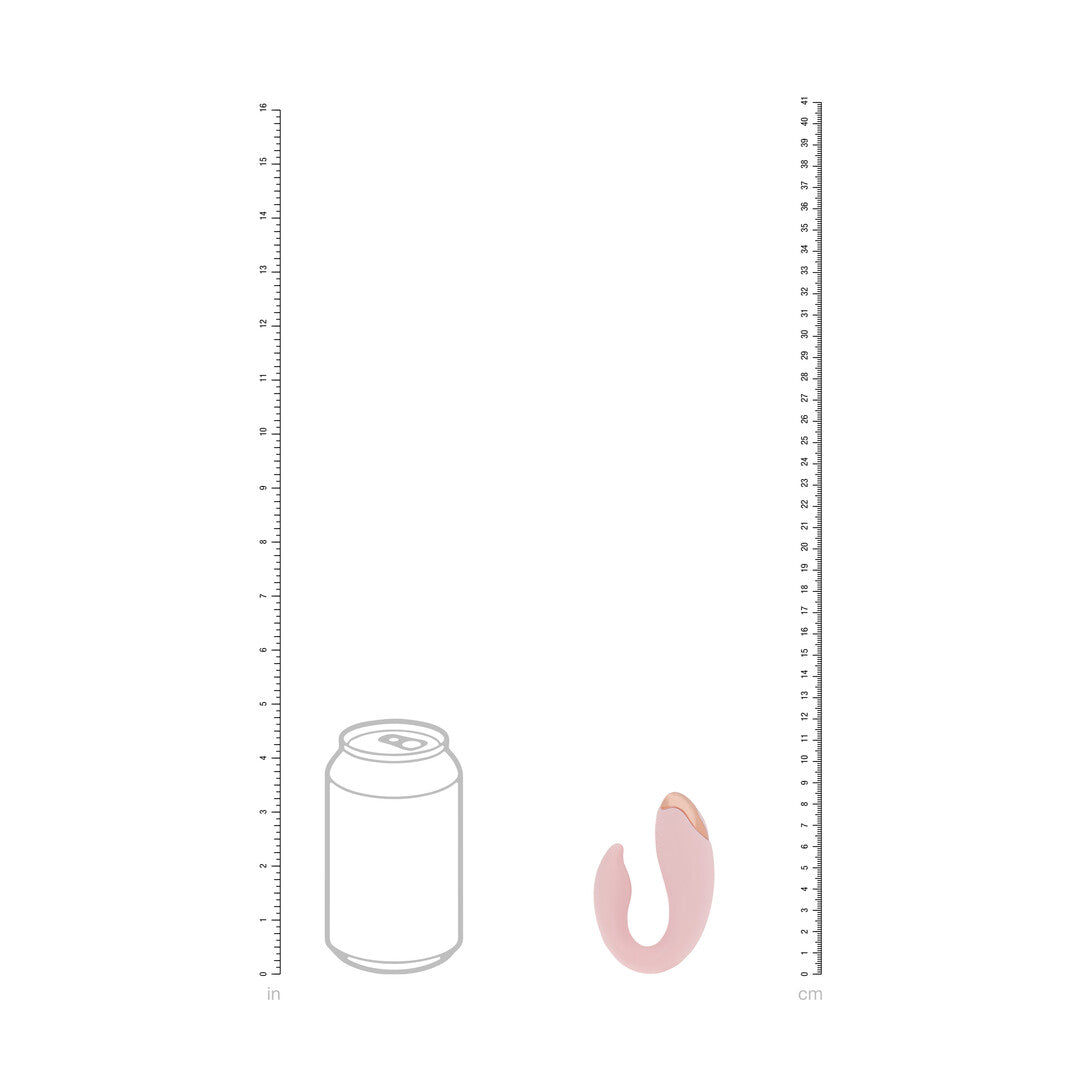 G-Punkt-Vibrator Daydream kompakt mit Fernbedienung Blau 8,5 cm