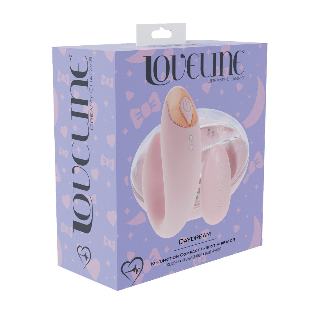 G-Punkt-Vibrator Daydream kompakt mit Fernbedienung Blau 8,5 cm