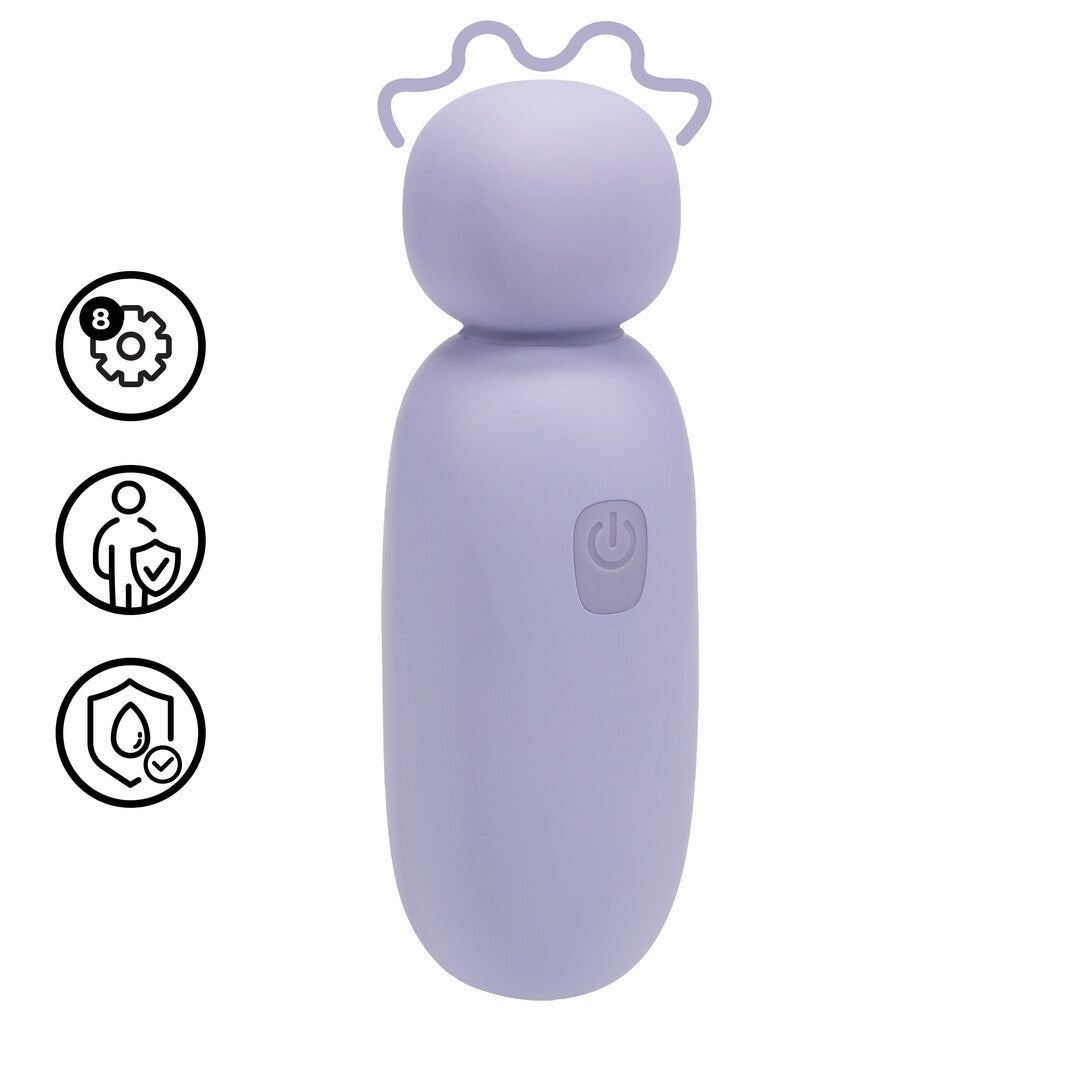 Mini-Massagestab Mochi Blau 13,5 x Ø 3,8 cm