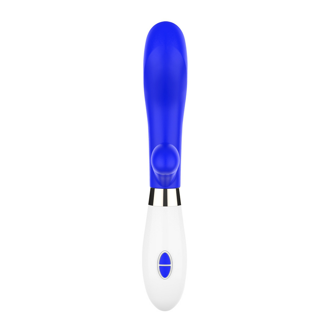 Vibrator Achilles für Klitoris und Vagina Blau 11,5 x Ø 3,8 cm