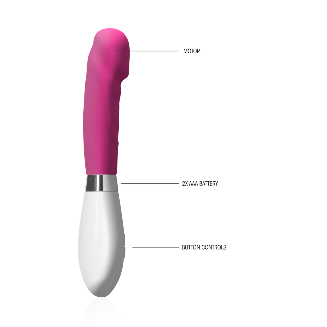 Vibrator Asopus klassisch Pink 21 x Ø 3,1 cm