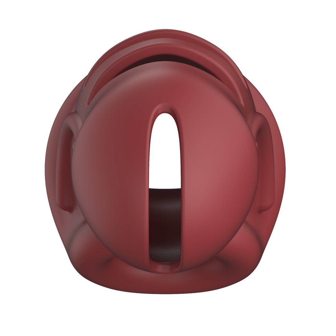 Peniskäfig Modell 28 Silikon ultraweich Rot 9,5 x Ø 5,3 cm