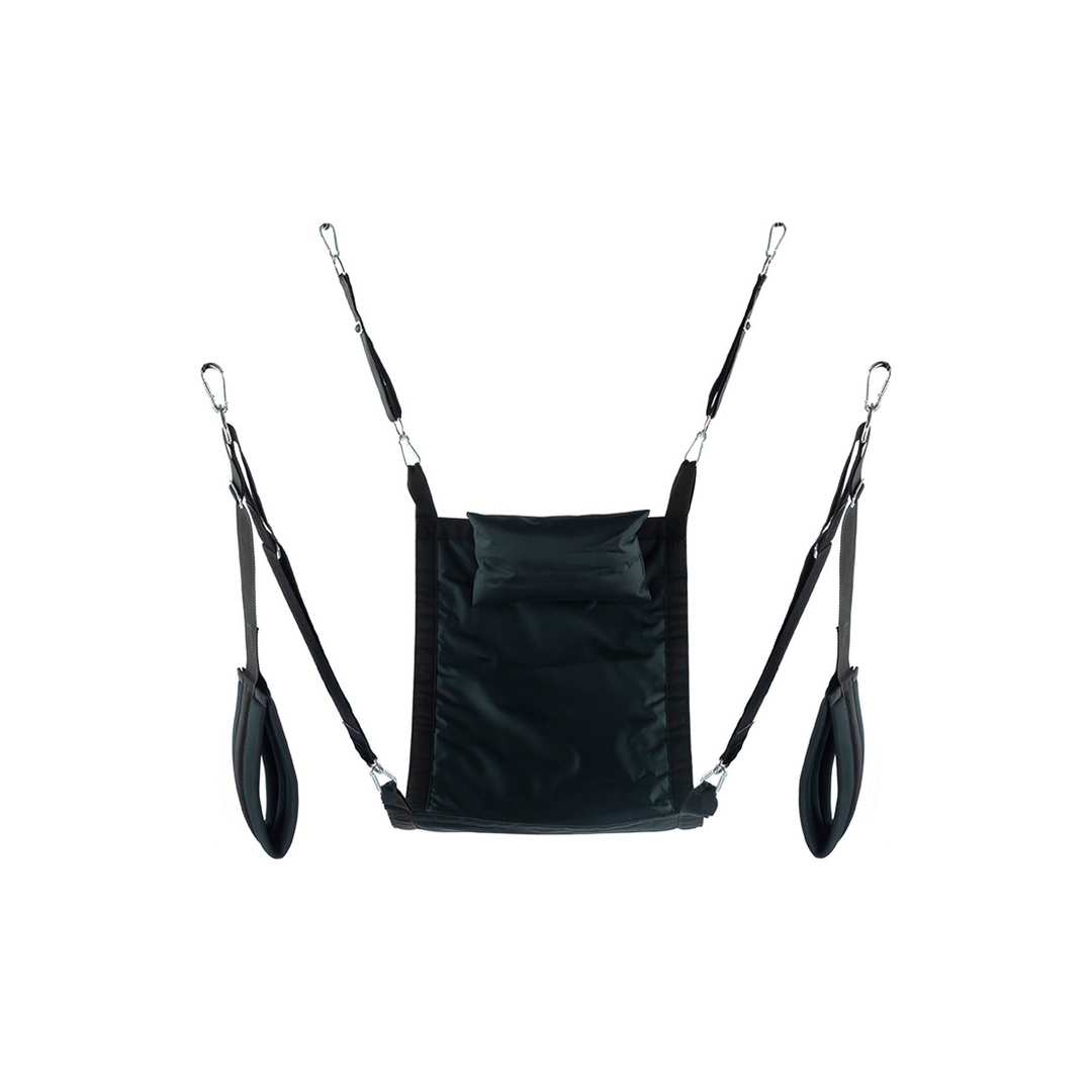Sling Canvas rechteckig mit 4 Punkten Blau 108 cm