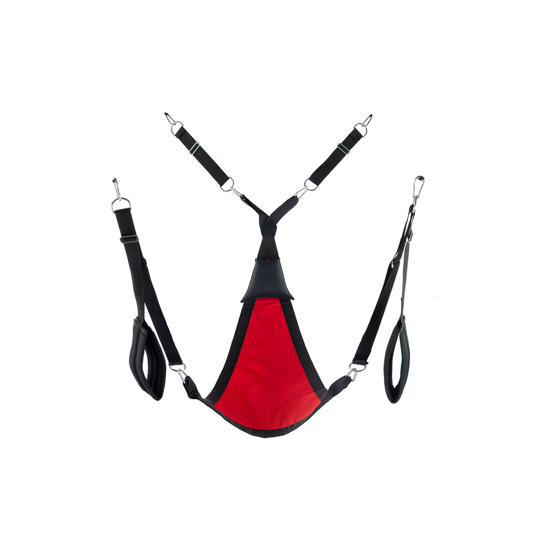 Sling Canvas dreieckig mit 3 oder 4 Punkten Blau 115 cm