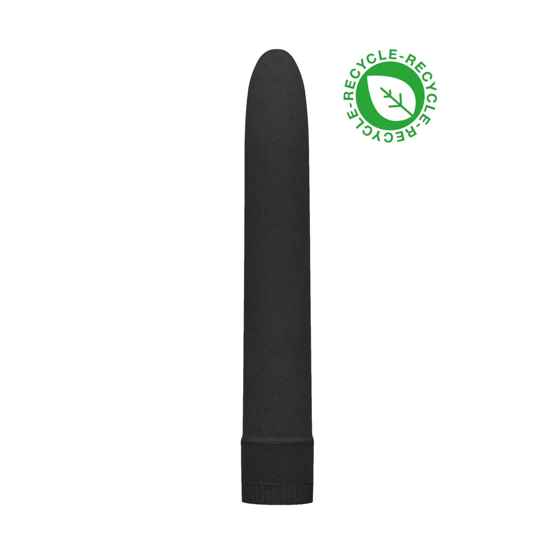 Vibrator biologisch abbaubar Schwarz 15 x Ø 2,8 cm