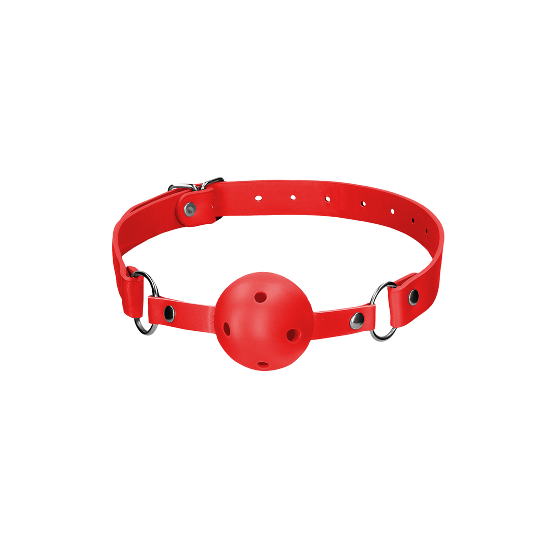 Ballknebel Rot 65 x Ø 4,5 cm