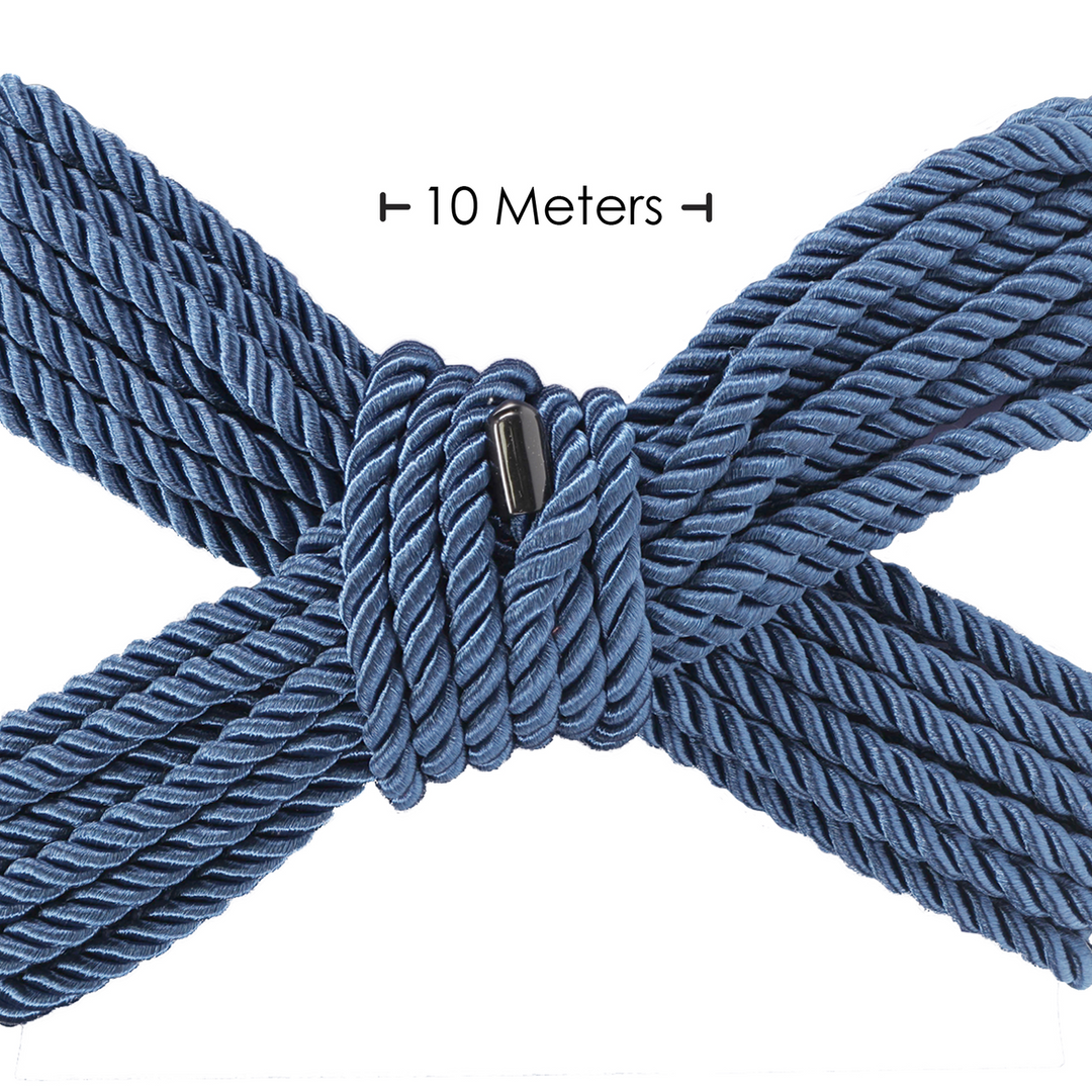 Bondage-Seil Polyester Schwarz