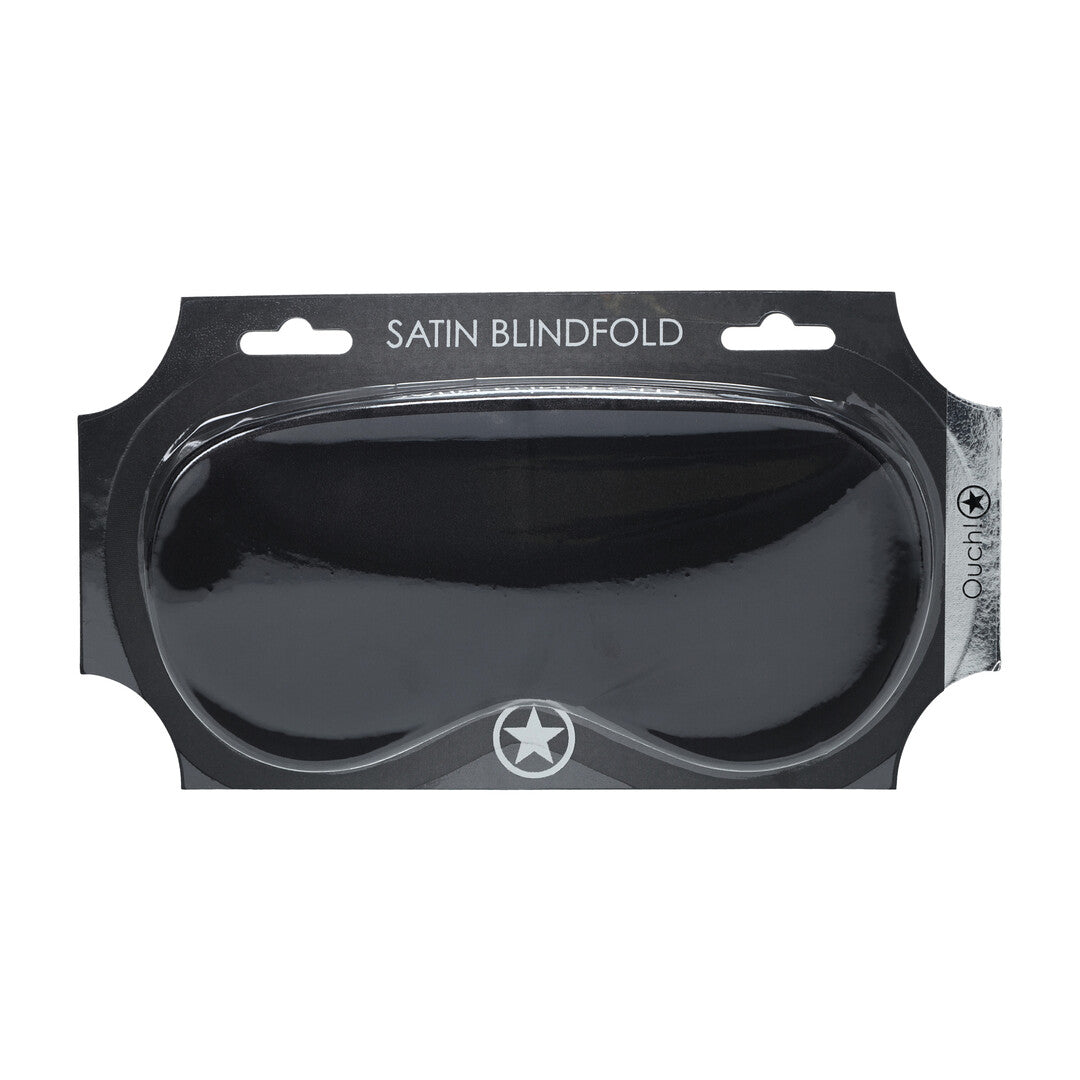 Maske Satin Schwarz