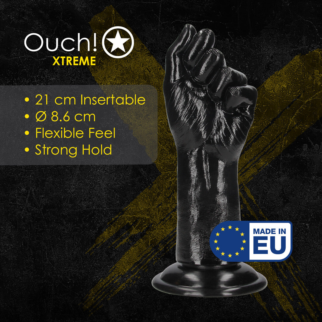 Faust-Dildo Fist of Pleasure Schwarz 21 x Ø 8,6 cm
