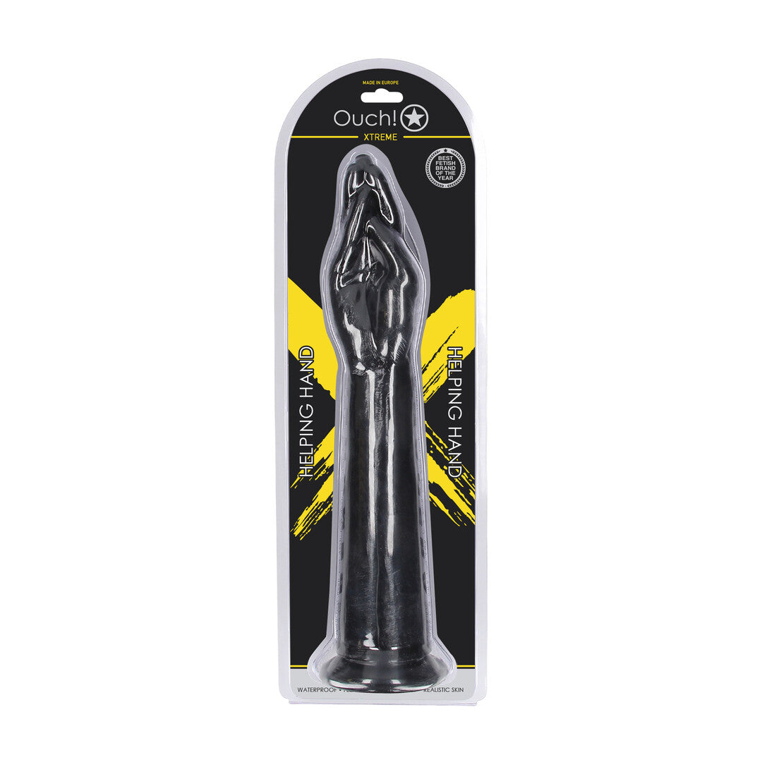 Dildo Helping Hand mit Unterarm Schwarz 38 x Ø 7,3 cm