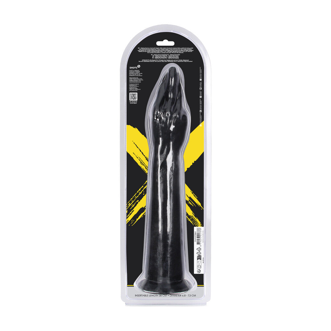 Dildo Helping Hand mit Unterarm Schwarz 38 x Ø 7,3 cm