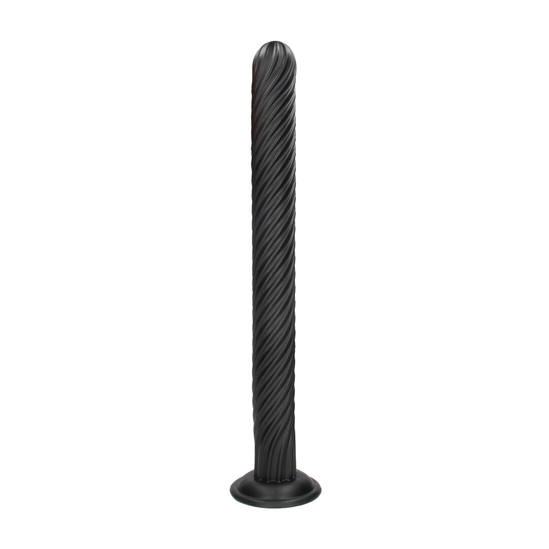 Analplug Ouch Titan Twist aus PVC Schwarz 48 x Ø 5 cm – Ansicht 4