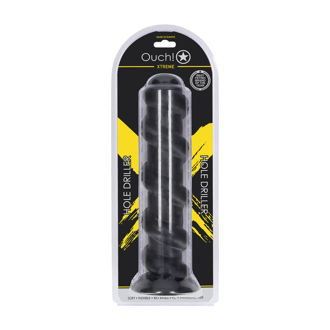 Analplug Hole Driller Schwarz 29,5 x Ø 7,6 cm