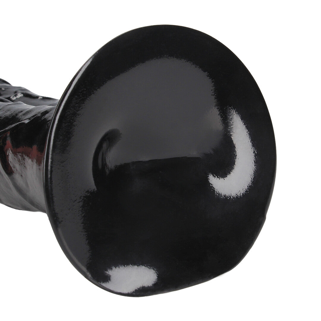 Doppeldildo Double Titan realistisch Schwarz 24,5 x Ø 8,9 cm
