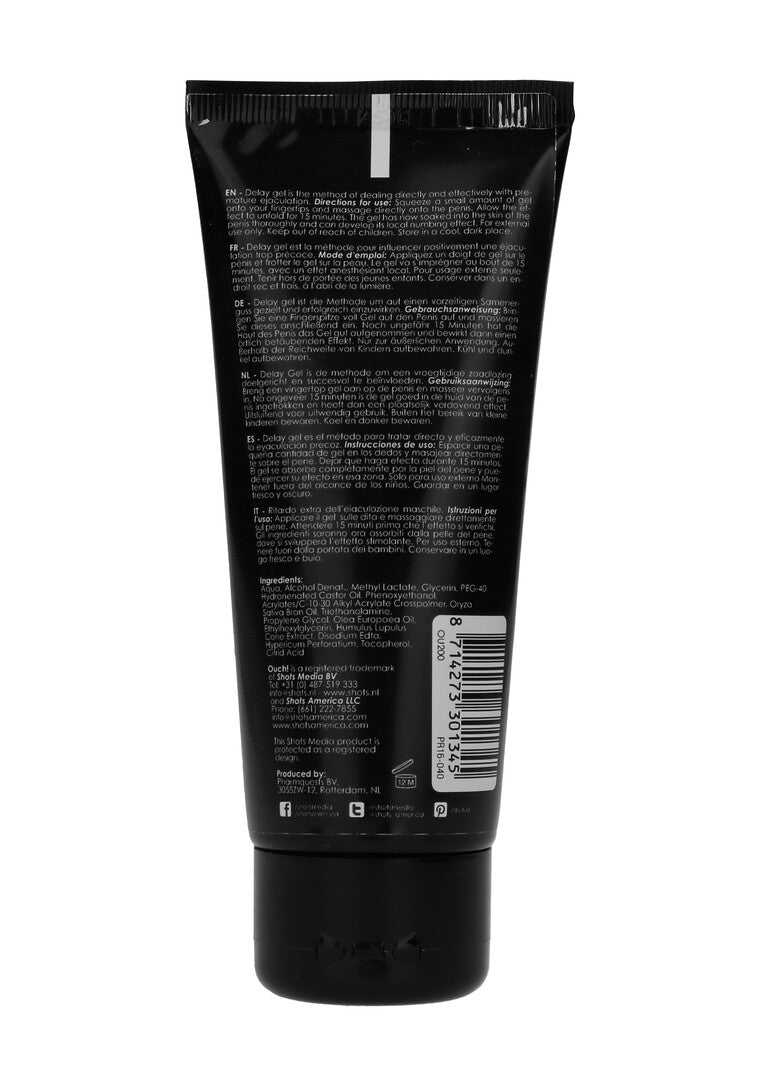 Verzögerungsgel Ouch! mit Menthyllactat 100 ml – Ansicht 6