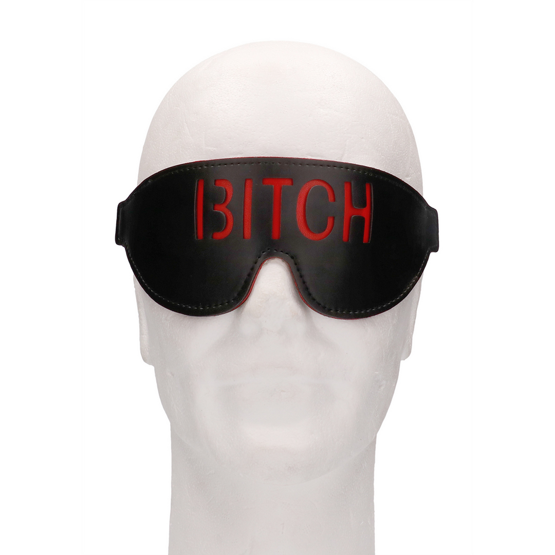 Augenbinde Bitch Schwarz