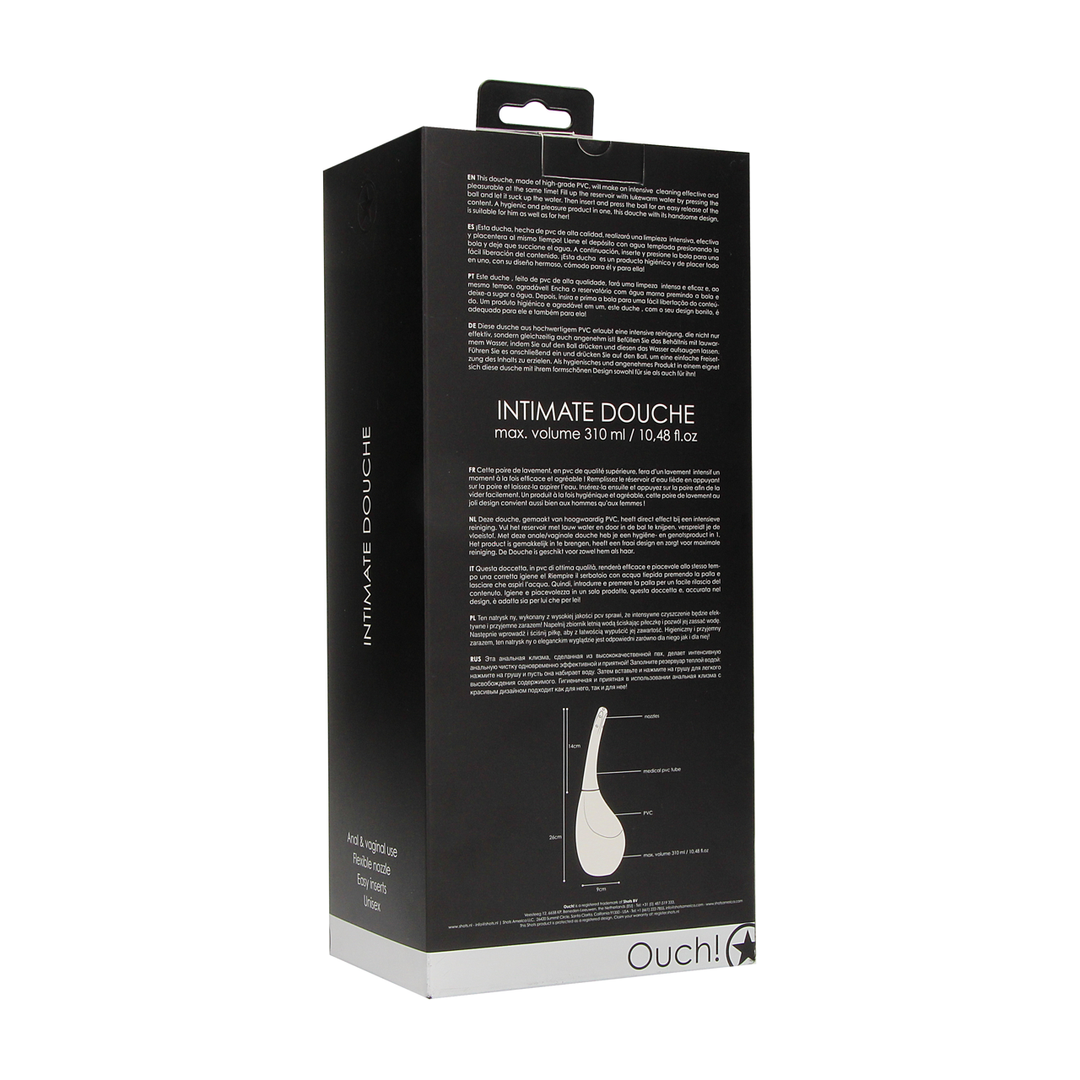 Analdusche Schwarz 25 cm