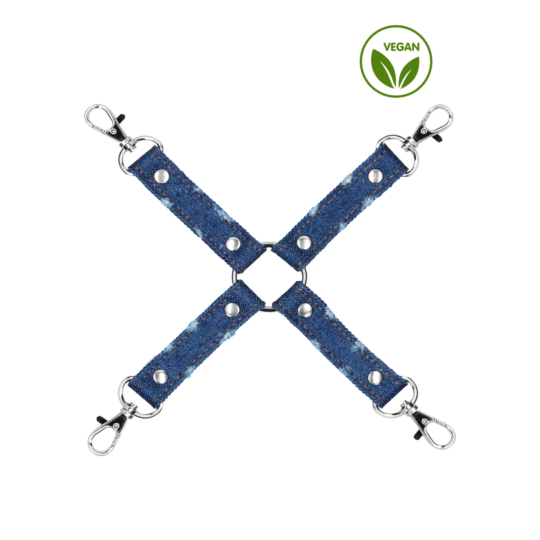Handschellen Denim Blau 27,5 cm