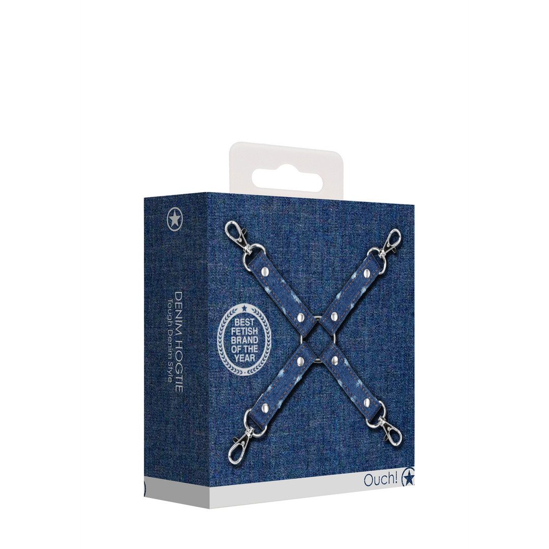 Handschellen Denim Blau 27,5 cm