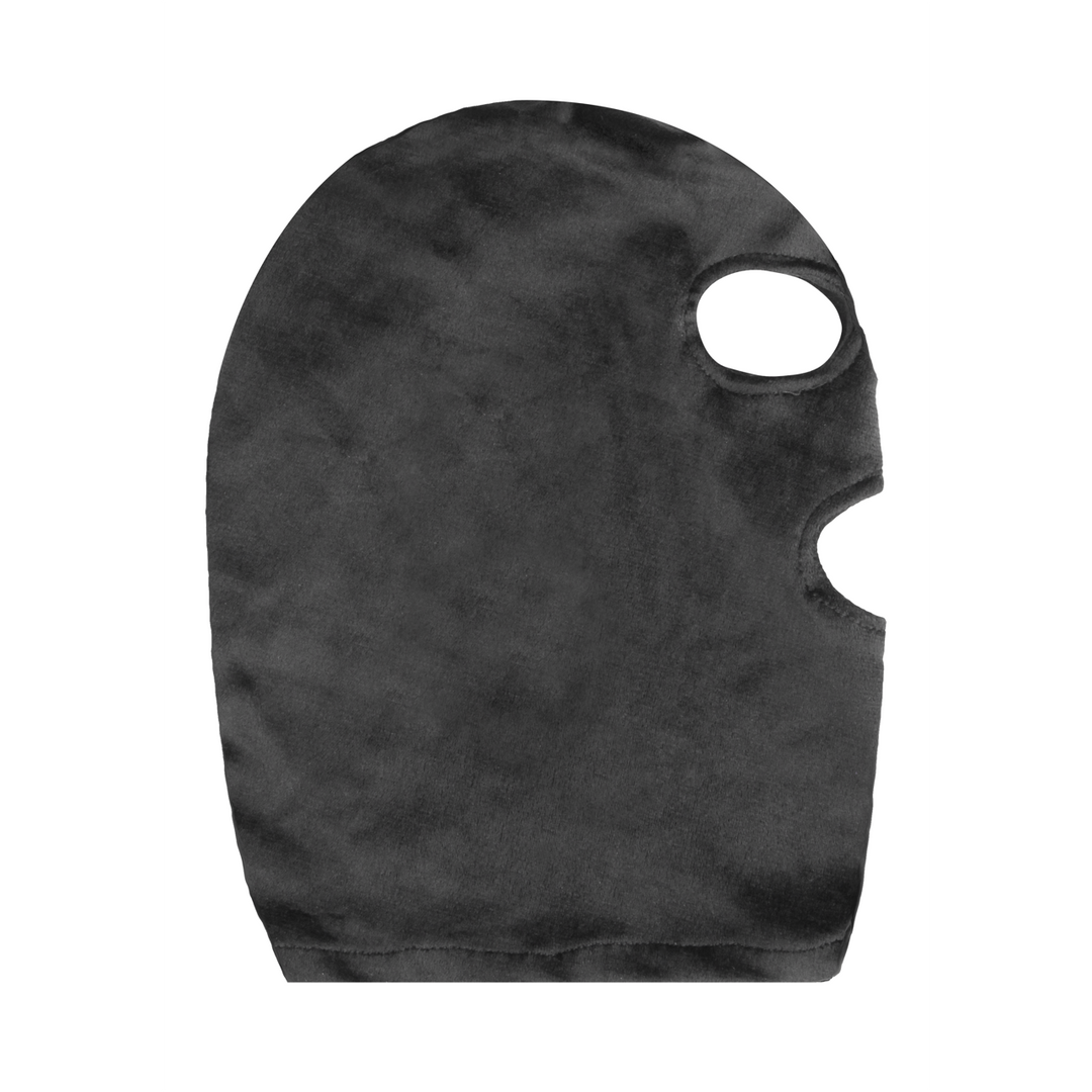 Maske mit Augen- und Mundöffnung Schwarz 20 cm