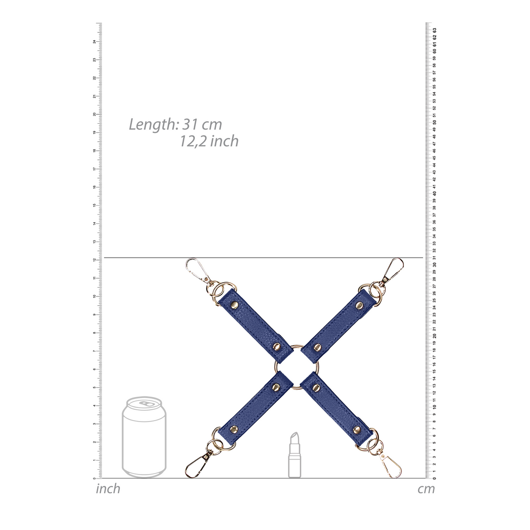Hogtie-Connector Matrosen-Design Blau 3,1 cm