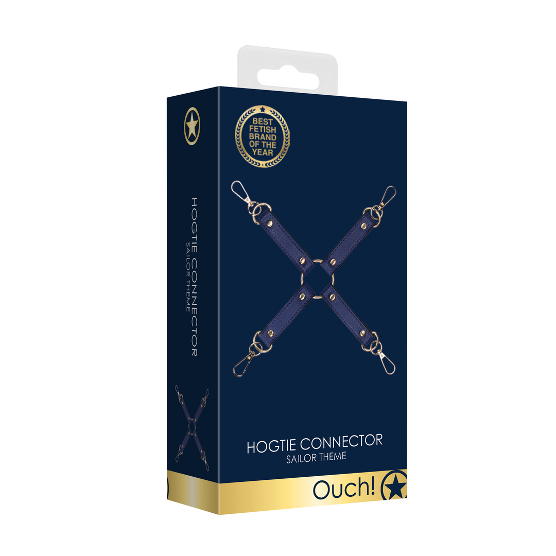 Hogtie-Connector Matrosen-Design Blau 3,1 cm