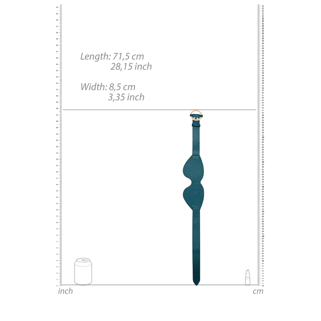 Augenmaske Luxus Grün 71,5 cm