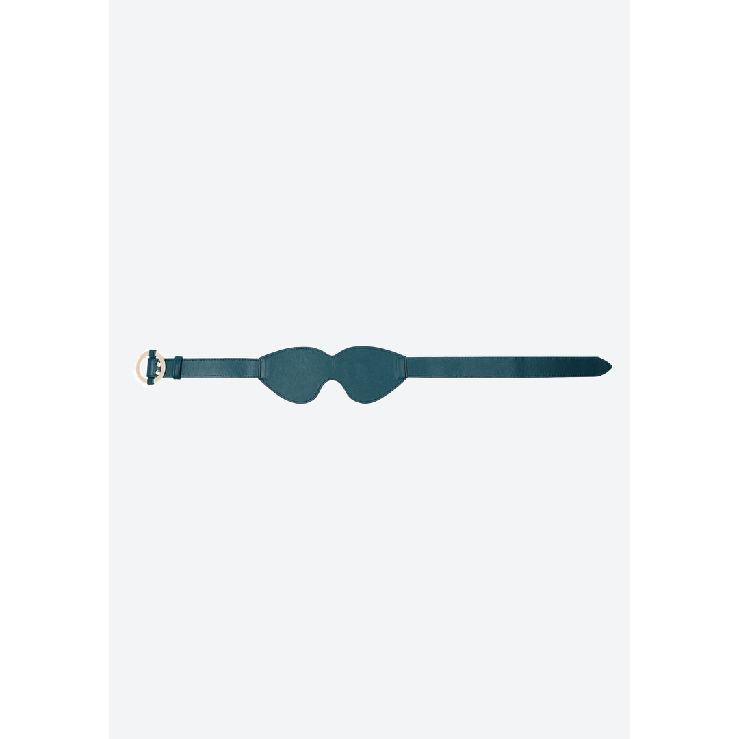 Augenmaske Luxus Grün 71,5 cm