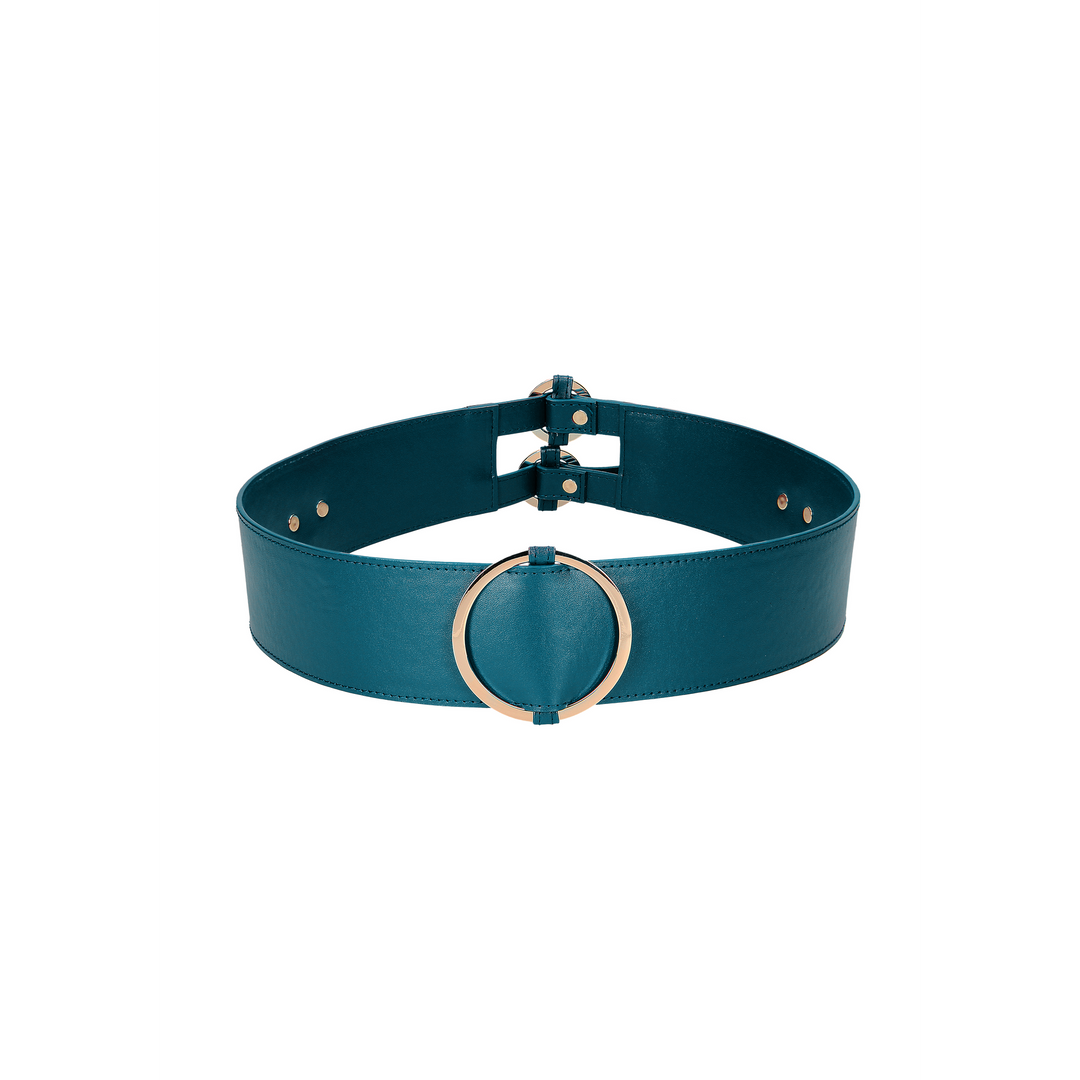 Taillengürtel mit Bondage-Ringen Rot