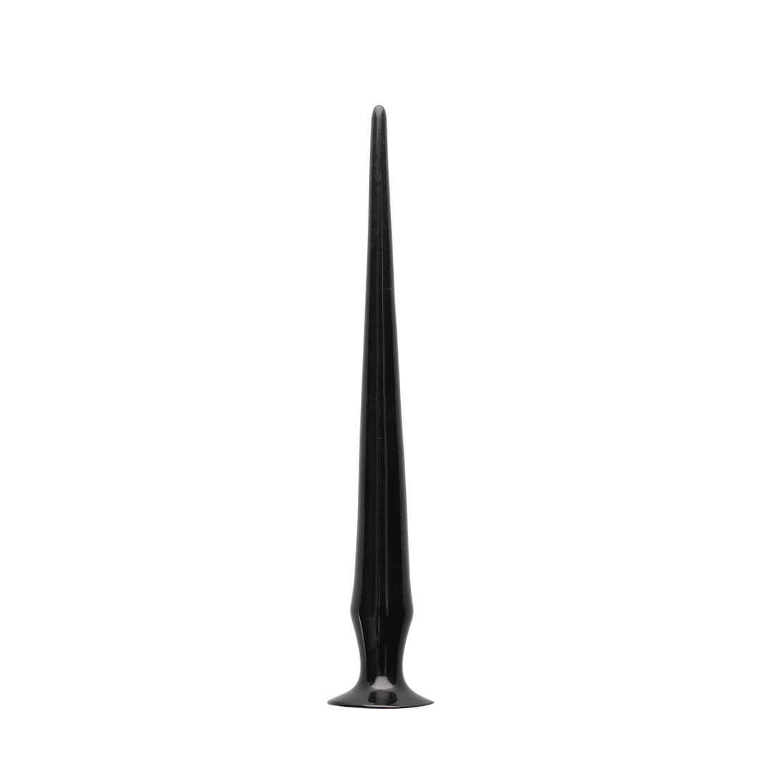 Dildo Ass Spike Schwarz 40 x Ø 4 cm