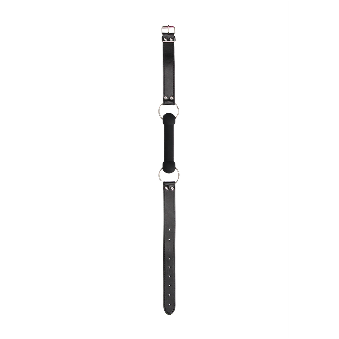 Beißknebel Silikon Schwarz 12,5 x Ø 2 cm