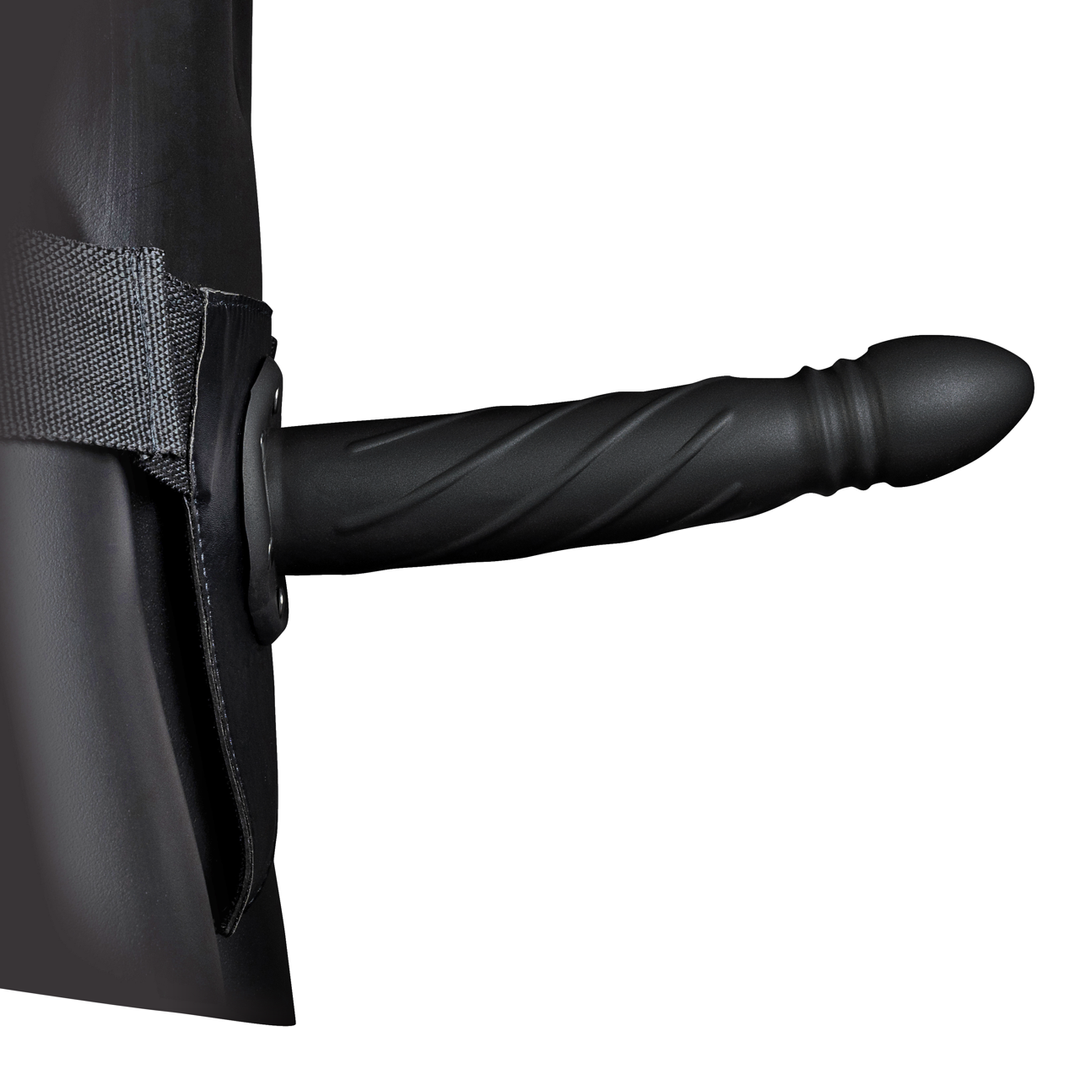 Strap-on hohl gedreht Schwarz