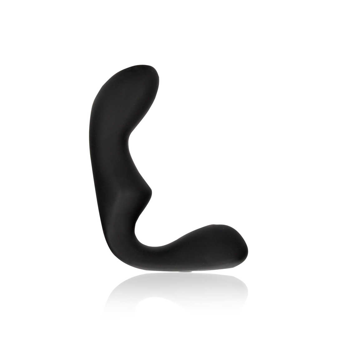 Prostata-Stimulator spitz mit Vibration und Fernbedienung Schwarz