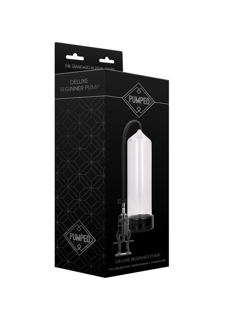 Penispumpe Deluxe für Anfänger Schwarz 21 x Ø 6 cm