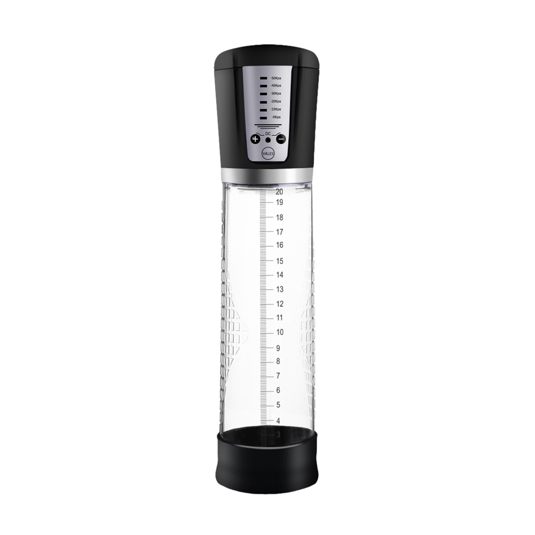 Penispumpe Premium automatisch mit Akku Durchsichtig 29 x Ø 6,7 cm