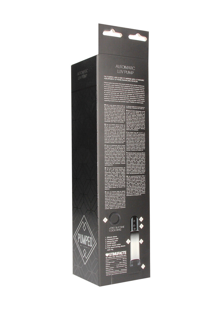 Penispumpe Luv automatisch 20 x Ø 7,5 cm – Ansicht 3