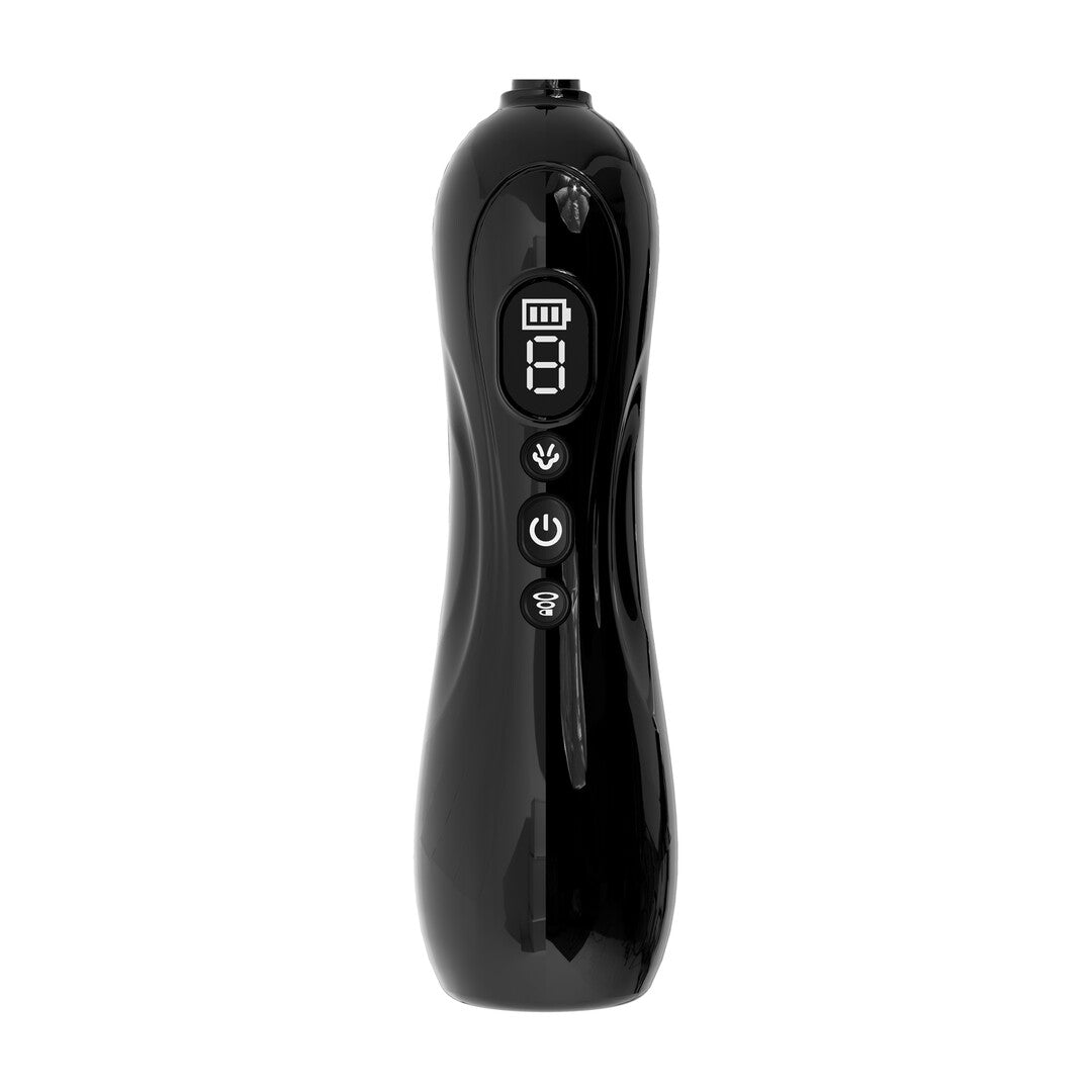 Vaginalpumpe Pumped automatisch mit rotierender Zunge Schwarz – Ansicht 3