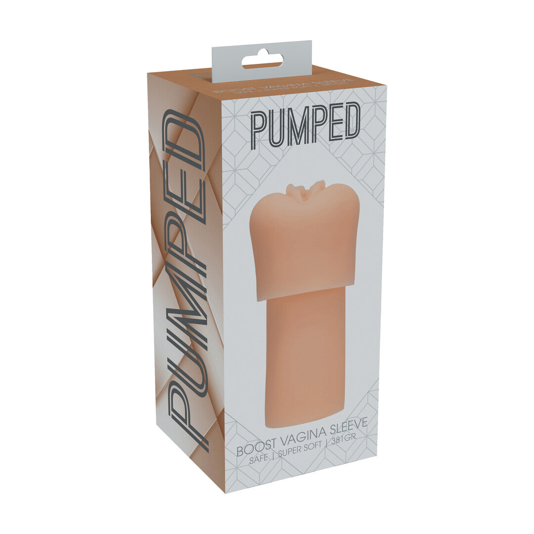 Pumpenhülse Pumped weich Natur 8 x 16,5 cm – Ansicht 2